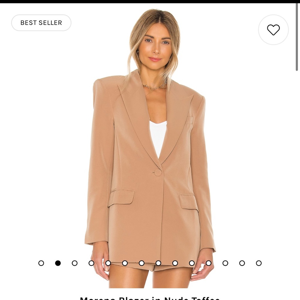 Morena Blazer in Nude Toffee | Camila Coelho